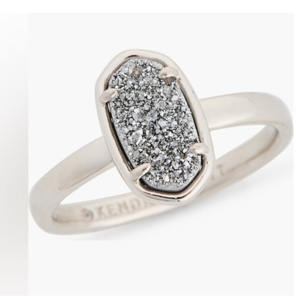 Kendra Scott Jewelry - Kendra Scott Grayson  Silver tone Ring size 8